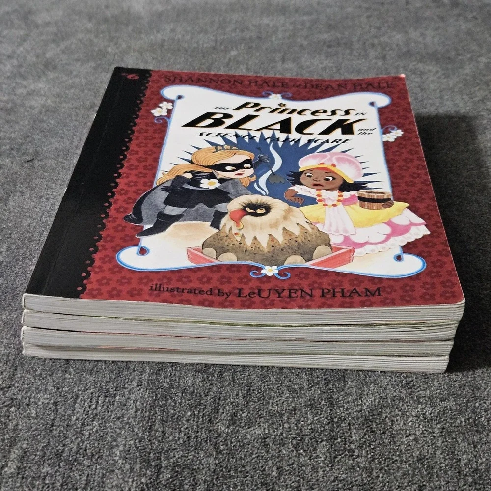 The Princess In Black Books‎ 1,2,3 & 6 Lot Of 4 By Shannon Hale & Dean Hale READ